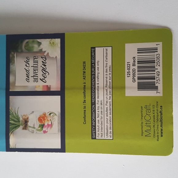 Glass Paint Fineliner Marker 3ml (Black) - Picture 8 of 9